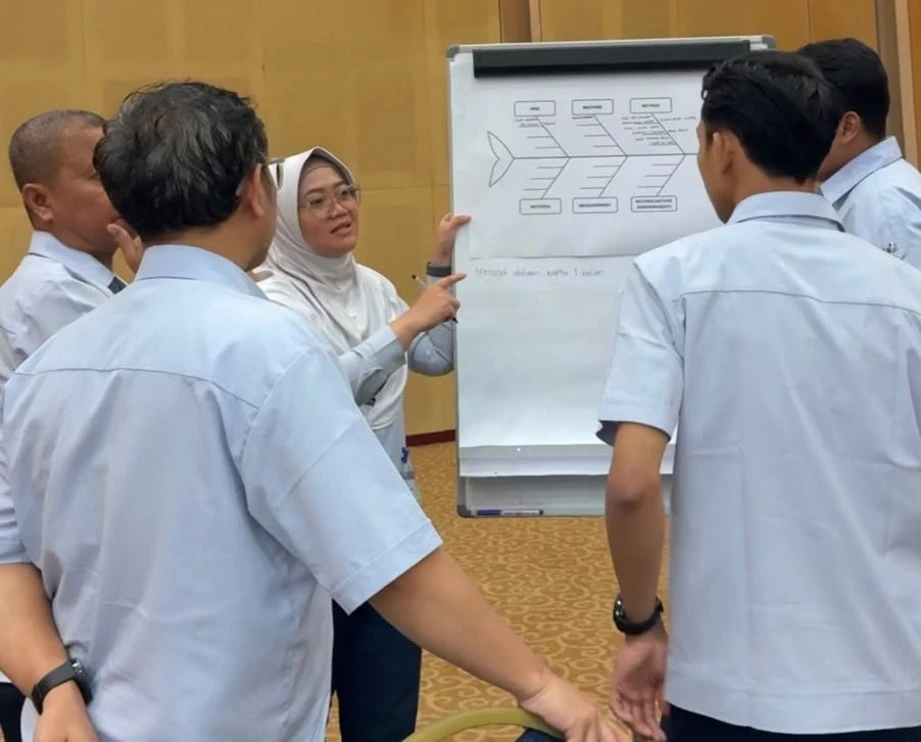 Suasana in-house training Practical Problem Solving