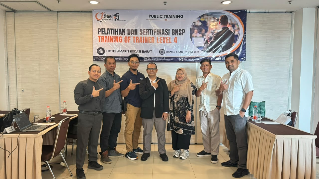 Public Training - Training Of Trainer KKNI Level 4, Hotel Amaris Bekasi Barat 30 Juni - 01 Juli 2026