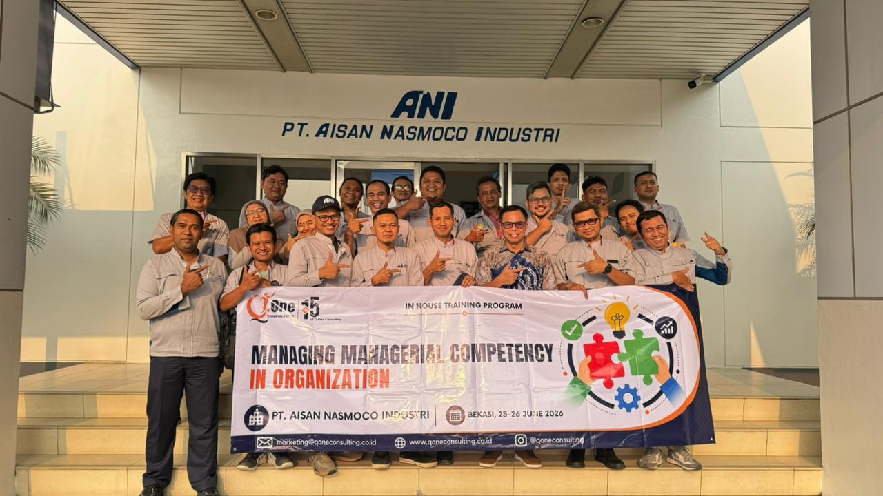 In House Training - Managing Managerial Competency In Organization, Bekasi 25 - 26 Juni 2026
